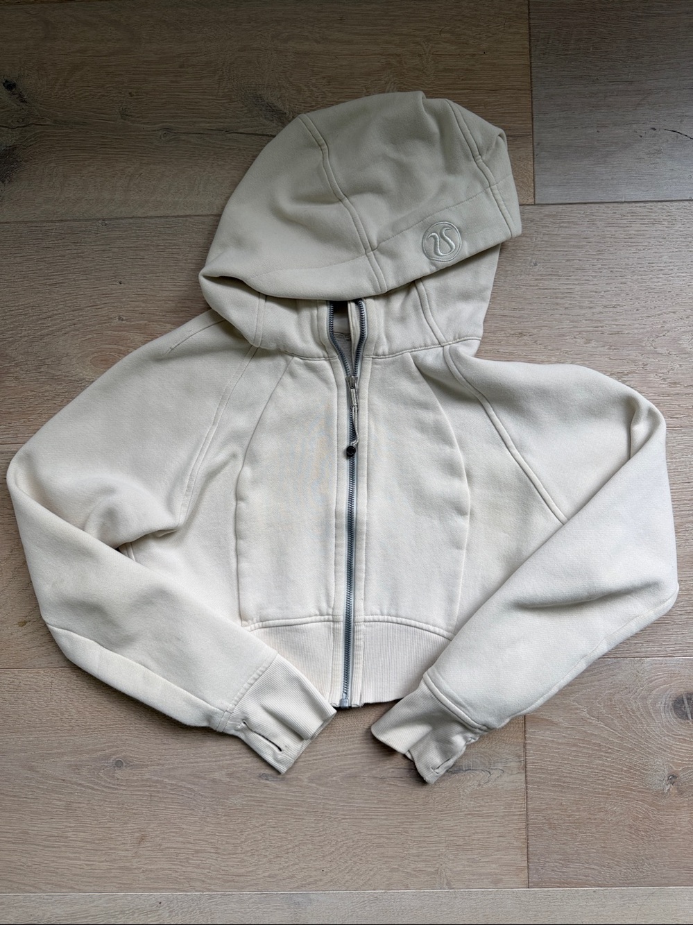 Lululemon Run Ribbed Cropped Half Zip